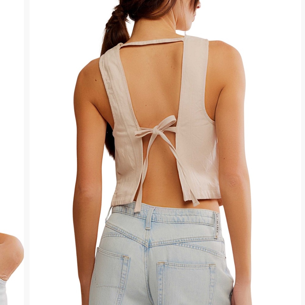 Free People Blake Vest Top - Picture 2 of 7